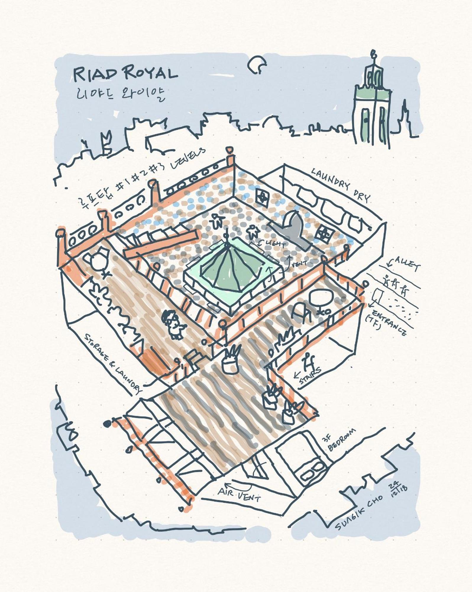 Riad Royal Meknès Eksteriør bilde